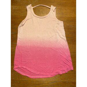 Justice Pink/Peach Ombre Tank Top-8